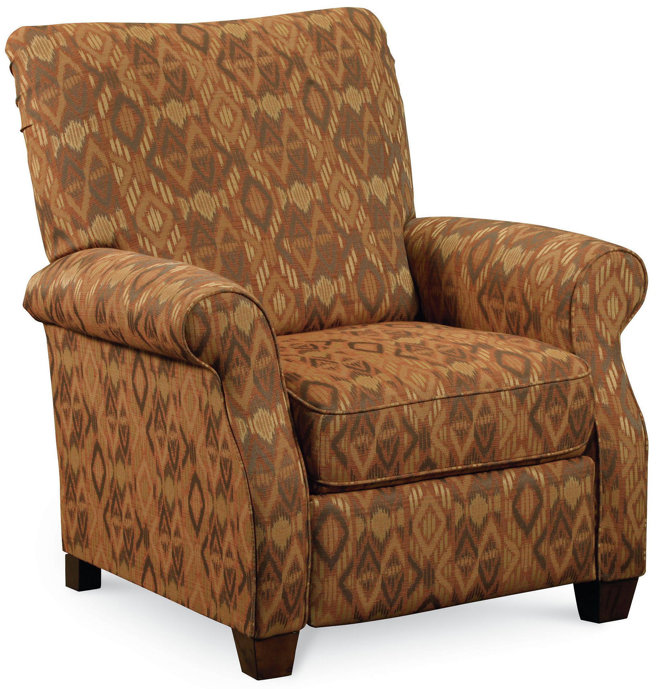 Lane Low Leg Recliners Casual Jill Loleg Recliner with Rolled Arms and